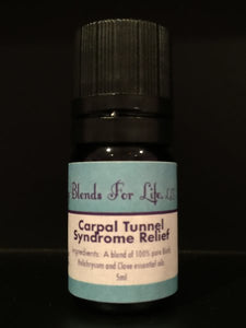 Carpal Tunnel Syndrome Relief Essential Oil Blend